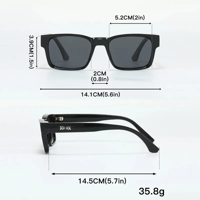 고품질 남성용 사각 편광 선글라스, 메탈 코어 선글라스 - Fishing Sunglasses Polarized 리뷰 및 가격
